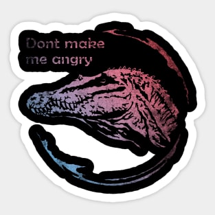 Spinosaurus Angry Dangerous Dinosaur Sticker